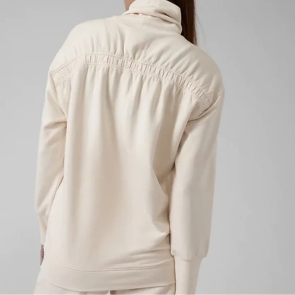 Athleta Balance Cinch Turtleneck Sweatshirt - Picture 3 of 9